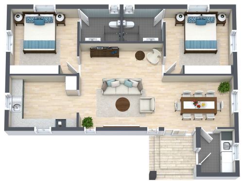 40x30 House Plan