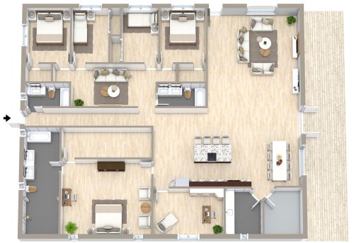 5 Bedroom Barndominium