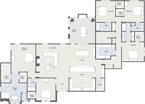 5 Bedroom House