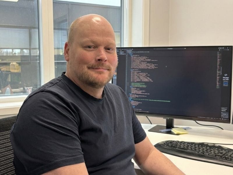Jon Tollefsen, one of the developers behind RoomSketcher's new AI Convert feature. 