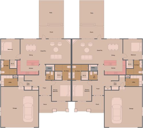 Duplex House Design