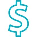 Dollar sign icon.