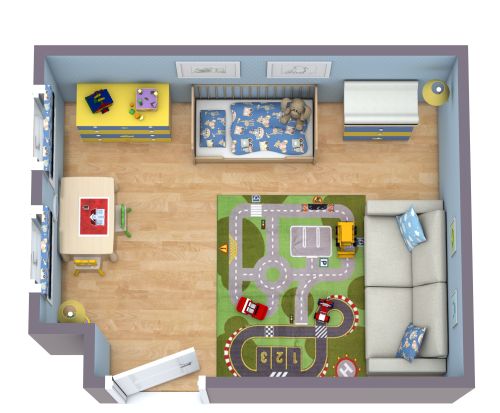 Nursery Room Layout