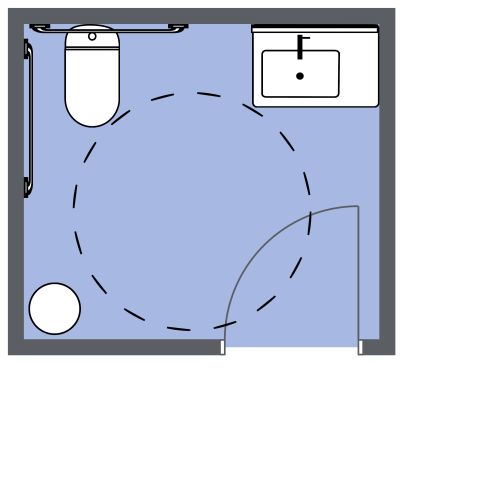 Single User ADA Bathroom