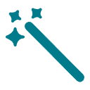 Magic wand icon.